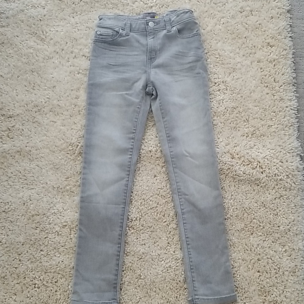 Gray/black skinny Jeans
